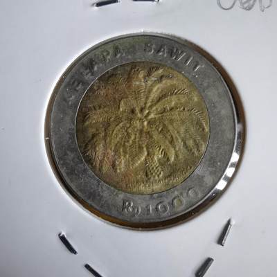 沼泽如烟--第1066场 印度尼西亚1996年1000卢比