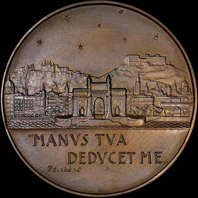 【雨安】【直播拍卖】【裸币套币-001期】 2026-04-24 周五 19:30 (金价1034, 银价18.00) [徽章奖章] Vatican [章] 梵蒂冈 1965年 保禄六世 铜章 33.2克, 44mm