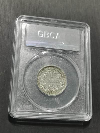 天下钱庄专场欢迎参拍 德国1马克银币