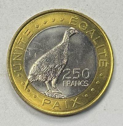 S&S Numismatic世界钱币-拍卖 第127期 吉布提2012年250法郎双色币