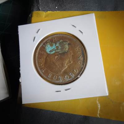 沼泽如烟--第1066场 新西兰1952年1便士