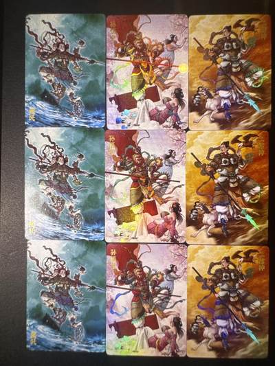 NO.31 好又多金牌大场，期期夯爆，每周必拍！要啥有啥，一站式配齐，方便凑单！（周6晚9点截拍，卖家送拍0抽成！） 超吉梦 2026年珠海闹海绘特卡 李宇航三反骨 彩闪9张