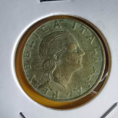 沼泽如烟--第1066场 意大利1993年200里拉纪念币