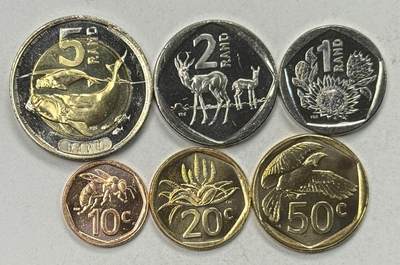 S&S Numismatic世界钱币-拍卖 第127期 南非2024-2025年6枚套币 含1枚双色高值币