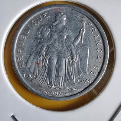 沼泽如烟--第1066场 法属波利尼西亚1994年1法郎