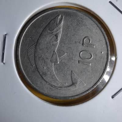 沼泽如烟--第1066场 爱尔兰1969年10便士