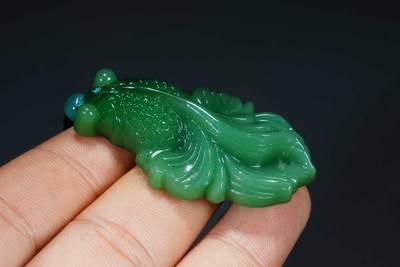 上海都达杂项专场103【全场包邮】  琉璃小金鱼挂件71-285