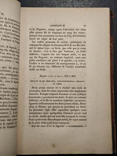 【德藏】世界币章拍卖第171期（拍品征集中~欢迎藏友联系） 1856年 拜占庭钱币序列分类论 硬壳精装 封面开裂 品相如图 全书约488页