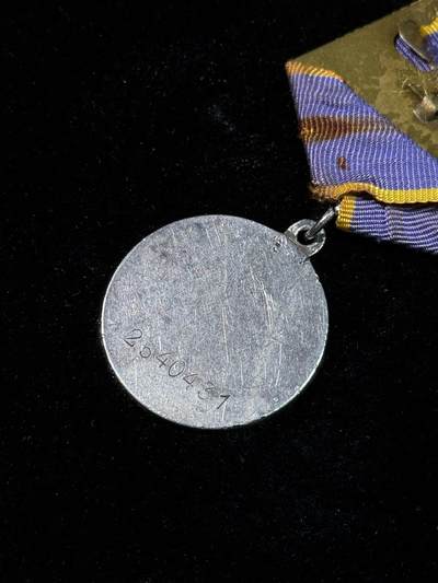 戎马世界章牌大赏第115期 苏联战功奖章，号段2540431，有档案