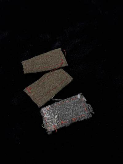 戎马世界章牌大赏第115期 日本关东军战车部队手碟，隶属于关东军第一方面军战车第一师团战车第五连队（代号：拓一二〇八三部队），该部队驻扎牡丹江地区，参加了一系列扫荡工作