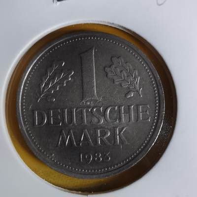 沼泽如烟--第1068场 德国1983年1马克