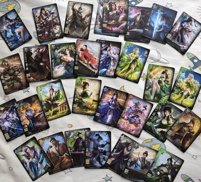 NO.31 好又多金牌大场，期期夯爆，每周必拍！要啥有啥，一站式配齐，方便凑单！（周6晚9点截拍，卖家送拍0抽成！） 【套卡】三国杀 星汉灿烂系列 全幅珍宝皮肤卡31张，含多张限定皮肤及传说皮肤，均为卡机近期提货，出厂品相肉眼无瑕