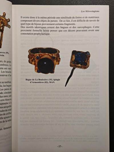 【德藏】世界币章拍卖第171期（拍品征集中~欢迎藏友联系） 97新 墨洛温王朝的戒指：北高卢地区 全彩铜板纸印刷 全书约447页 详情请看拍卖介绍