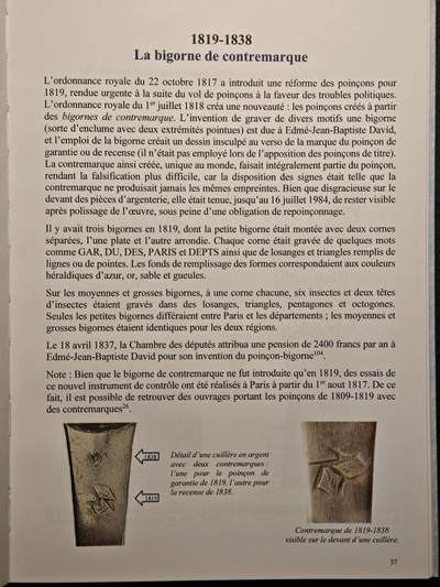 【德藏】世界币章拍卖第171期（拍品征集中~欢迎藏友联系）  98新 法国金银器鉴定宝典：《法国贵金属制品印记：1789 年至今》法语版第一版 全彩铜板纸印刷 全书约190页 详情请看拍卖介绍