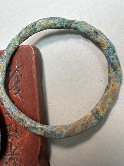 清-民国-建国｜老铜器专场.伍 宋辽契丹青铜随身配饰一组三件