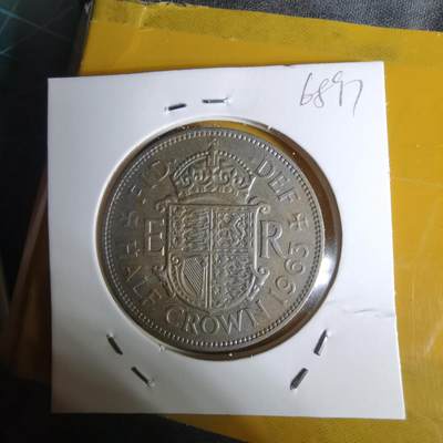 沼泽如烟--第1068场 英国1963年半克朗