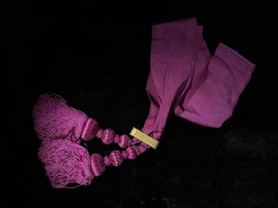 戎马世界章牌大赏第115期 西班牙内战胜利绶带，1940设立，授予西班牙国民军陆军高级军官