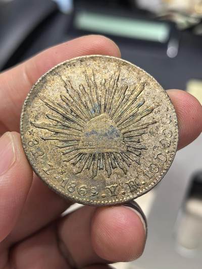 博洋堂“生趣盎然”4月精品专场暨第169期（全场包邮） 墨西哥1869年ZS JS版花边鹰洋 原光好品相 无戳