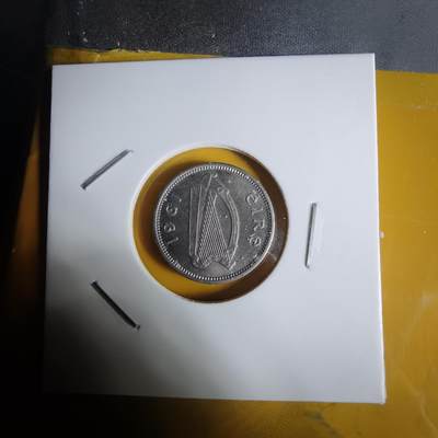 沼泽如烟--第1068场 爱尔兰1961年3便士