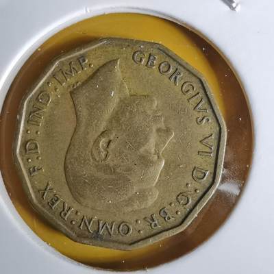 沼泽如烟--第1068场 英国1937年3便士