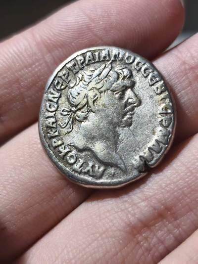 星盘世界钱币 5.2年度精品币大拍 一周年抽奖活动 美品！罗马帝国 - 图拉真大帝鹰4德拉克马大银币 东方地区军团使用 五贤帝名帝 早期银质很纯
