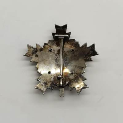 博洋堂“生趣盎然”4月精品专场暨第169期（全场包邮） 南斯拉夫人民军三级银质勋章，重65.4g，原盒带略，非常不错的绝版收藏品