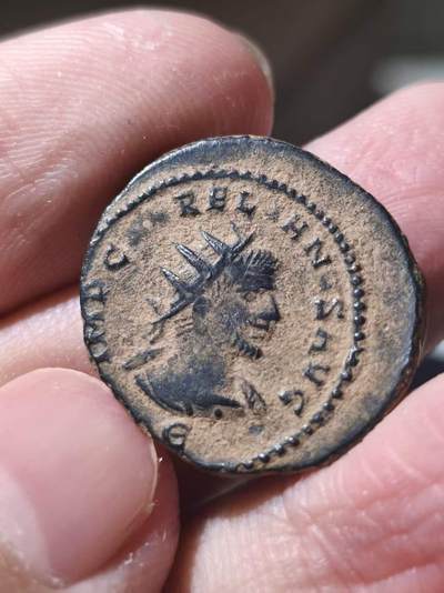 星盘世界钱币 5.2年度精品币大拍 一周年抽奖活动 小名誉！罗马帝国三世纪危机-帕尔米拉王国 瓦巴拉图斯铜币 在位的短暂时期（约公元266/7年—272年） 实际上是其母芝诺比娅女王统治东方的名义招牌  另一面是罗马皇帝奥勒良 表示臣属关系 但实际已经分裂