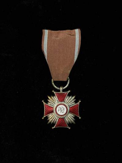 戎马世界章牌大赏第115期 波兰银级功绩十字勋章