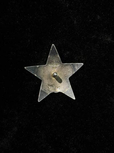 戎马世界章牌大赏第115期 苏联红星勋章，号段418293，有档案