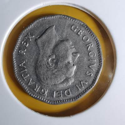 沼泽如烟--第1068场 加拿大1950年五分