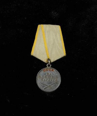 戎马世界章牌大赏第115期 苏联战功奖章，号段2128281，有档案