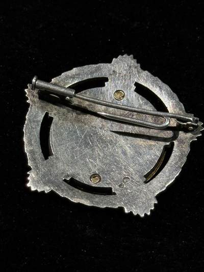 戎马世界章牌大赏第115期 南斯拉夫一级团结友谊勋章，银制，这种抽拉式别针版本很少见