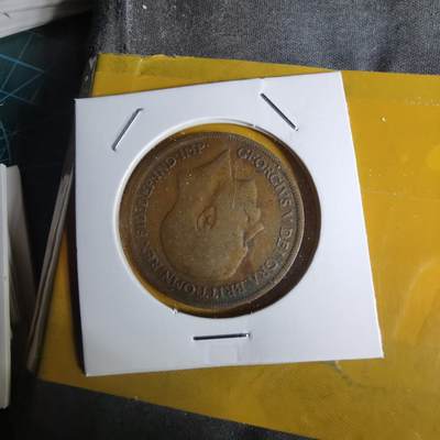 沼泽如烟--第1068场 英国1920年1便士