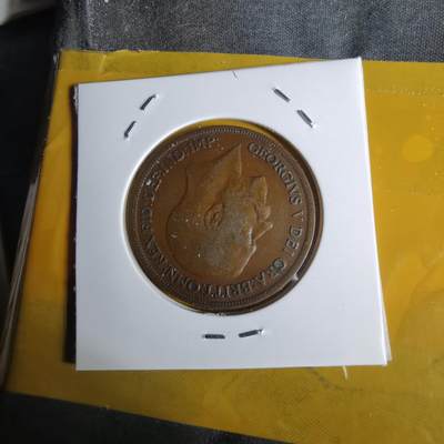 沼泽如烟--第1068场 英国1916年1便士