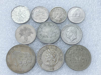 第一海外回流一元起拍收藏 散集专场  第312期 散币一组 10枚