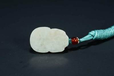 上海都达杂项专场103【全场包邮】  天然和田玉精雕《小貔貅》挂件73-140