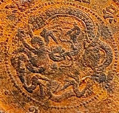 泉币菌-第231场-拍品多 请提前出价  百年老铜币 日本明治8年 龙洋二钱铜币 32mm