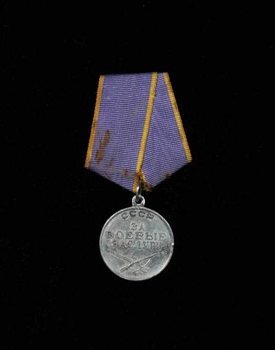 戎马世界章牌大赏第115期 苏联战功奖章，号段2540431，有档案