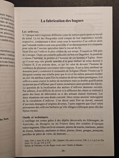 【德藏】世界币章拍卖第171期（拍品征集中~欢迎藏友联系） 97新 墨洛温王朝的戒指：北高卢地区 全彩铜板纸印刷 全书约447页 详情请看拍卖介绍