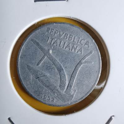 沼泽如烟--第1068场 意大利1952年10里拉