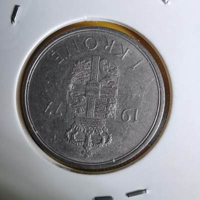 沼泽如烟--第1068场 丹麦1977年1克朗