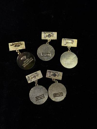 戎马世界章牌大赏第115期 越南党龄章一组