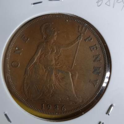 沼泽如烟--第1068场 英国1936年1便士