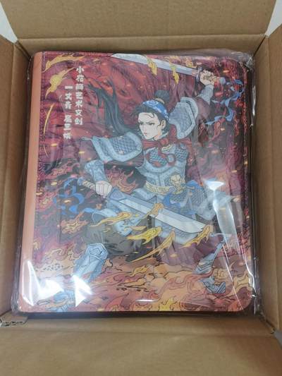 蜂潮卡牌  拍卖003期  0佣收拍（4月26日  21点  截拍） 小花瓣艺术文创  扈三娘  九宫卡册