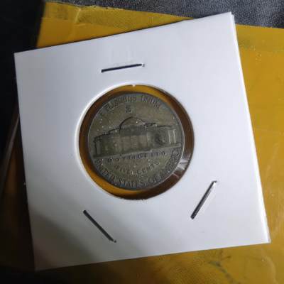 沼泽如烟--第1068场 美国1943年五分银币