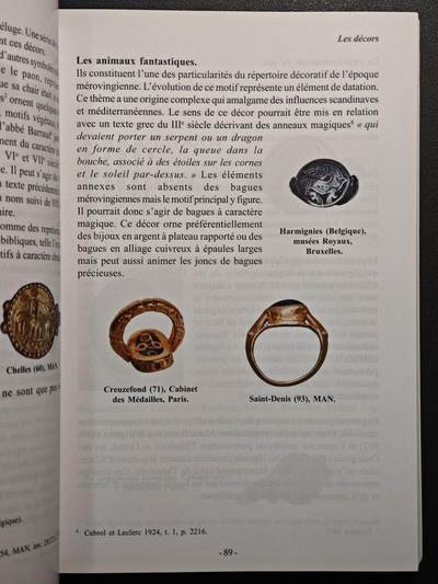 【德藏】世界币章拍卖第171期（拍品征集中~欢迎藏友联系） 97新 墨洛温王朝的戒指：北高卢地区 全彩铜板纸印刷 全书约447页 详情请看拍卖介绍