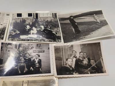 南水社第5次拍卖  二战德国海军军人照片一组（军官/水兵/家庭）