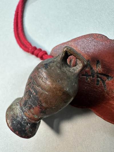 清-民国-建国｜老铜器专场.伍 宋元范铸青铜塔型法器铜权