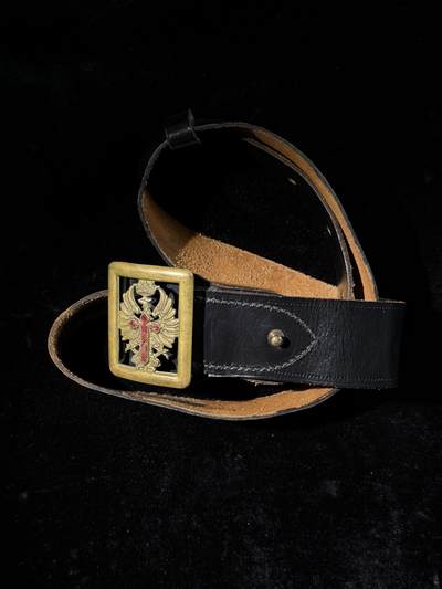 戎马世界章牌大赏第115期 西班牙m43条例陆军军官腰带