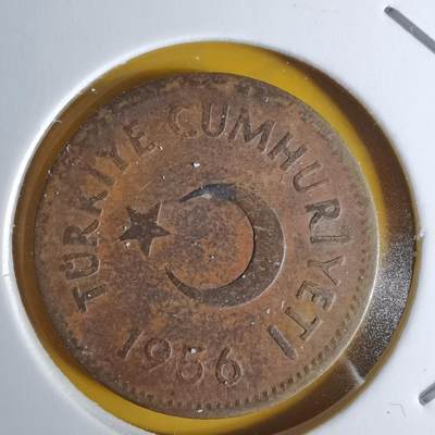 沼泽如烟--第1068场 土耳其1956年25库鲁